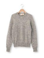 GLENGAIR MIXカラーニットプルオーバー/ブルー系(095)