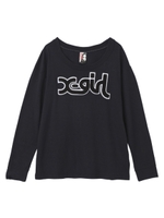 PATCHED LOGO L/S BIG TEE/ブラック