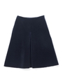 VELOUR SKIRT/NAVY