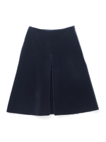 VELOUR SKIRT/NAVY