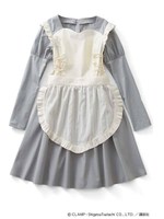 【スキヤキ】カードキャプターさくら×スキヤキ　バトルコスチュームモデル　さくらのアリスワンピース/オフ×ライトブルー
