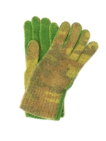 m.m Orchestra バイカラーニットグローブ/カーキ(527)