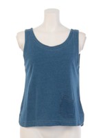 ポケット付きデニムTOPS/ＢＬＵＥ