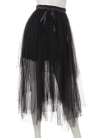 マーメイドチュールSETスカート/ブラック