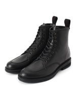 レースアップレザーブーツ/ダークブラウン(043)