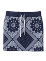 BANDANA SWEAT SKIRT/チャコール