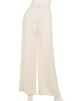【GREED】ＤＲＡＰＥ　ＤＯＵＢＬＥ　ＷＥＦＴ　Ｗｉｄｅ　Ｐａｎｔｓ/OFF WHITE