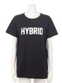 HYBRID PRINT T/S/ブラック