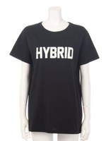 HYBRID PRINT T/S/ブラック