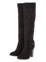 サイドベルトニーハイブーツ/BEIGE