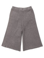 RIB KNIT GAUCHO/ホワイト