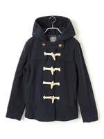 【philter】ウール混ショートダッフルコート/レッド