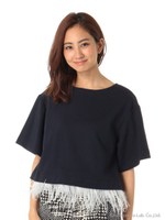 裾フェザープルオーバー/ネイビー