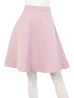 Wクロスフレアスカート/ピンク