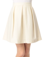 ウールタックフレアー/キャメル