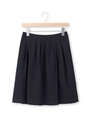 サキソニータック起毛スカート/ネイビー(093)