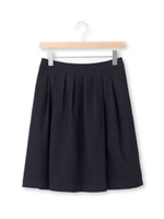 サキソニータック起毛スカート/ネイビー(093)