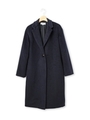 ソフトシャギーチェスターコート/ネイビー(093)