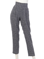 ツイードスマートテーパードPT/NAVY