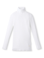 urban hymns リブ切り替えタートルニット/オフホワイト(003)