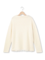 リップルバックシャンプルオーバー/ダークグレー(013)