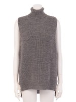 イタリア糸ノースリタートル/BLACK