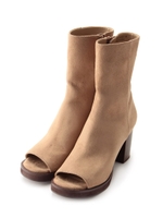 オープントゥショートブーツ/BRW