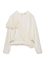 プリーツオーメントプル/OWHT