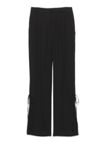 サイドリボンスリットパンツ/IVR