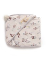 スノーアニマルbabyブランケット/PNK