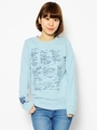 CREW NECK SWEAT KILOKISH/ライトブルー