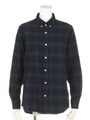 HARRIS PLAID L/S SHIRT/GREEN