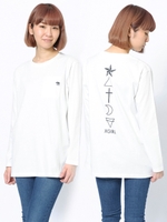 SYMBOL L/S TEE/ホワイト