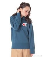 ・F Champion ロゴ刺繍パーカー/Blue