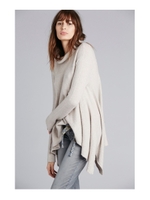 イレギュラーニットプルオーバー/ブラック(019)