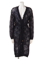 【Auntie Rosa】モヘアライクレースカーデ/GRY