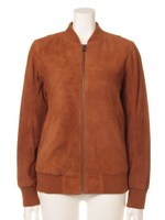 【ROSE BUD】SUEDE B.B JACKET/CAMEL