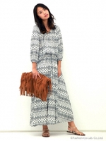 アジュラックマキシスカート/Whmix