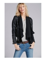 トッパー風ストレッチジャケット/ブラック(019)