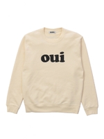 CREW SWEAT OUI/アッシュ