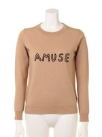 [Balcony and Bed]ビエラヤーン刺繍プルオーバー/BEG