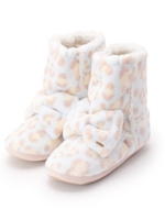 narue(ナルエー) スノーレオパード ルームブーツ/ベビーピンク(171)