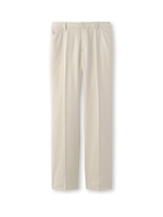 センタープレスストレートパンツ/ライトベージュ(051)