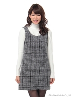 ニット＆ワンピースＳＥＴ/ホワイト