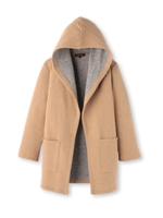 リバージャージフードジャケット/ベージュ(052)