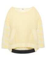 オリジナル千鳥トップス/YEL