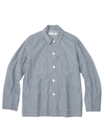 カーバーオール風シャツジャケット/ライトブルー(091)