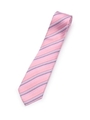 レジメンタルストライプシルクネクタイ/ピンク(372)
