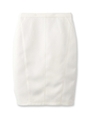ハイウエストタイトスカート/ホワイト(001)