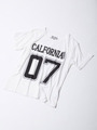 CALFORNIAプリントTシャツ/レッド